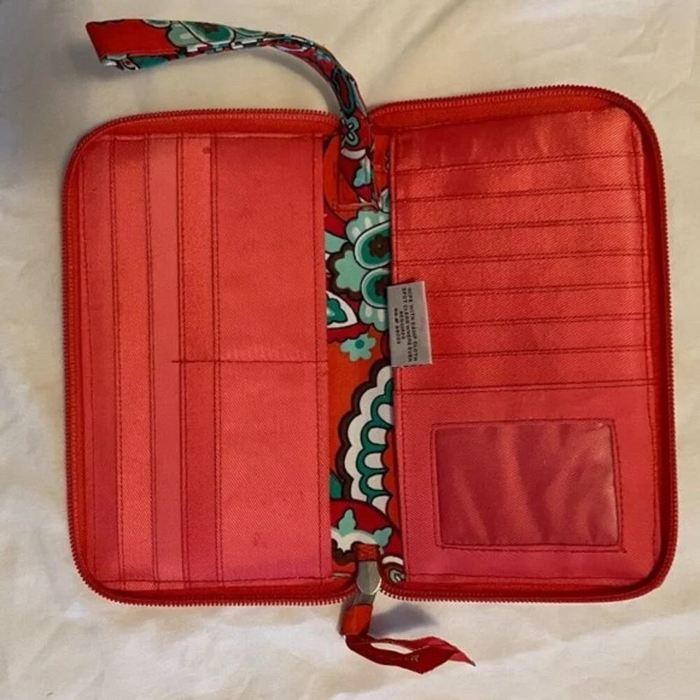 Bella Taylor Bali Bright Wrist Strap Zipper Wallett